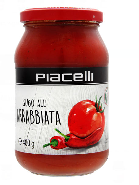 PIACELLI SUGO ALL ARRABBIATA 400G